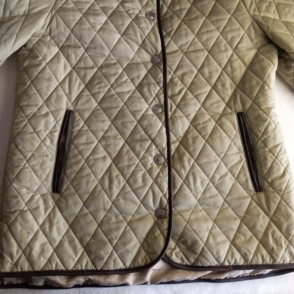 Coach Quilted Tan Light Jacket (M) - Picture 7 of 15